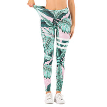 Laden Sie das Bild in den Galerie-Viewer, Printed yoga pants outdoor sports leggings
