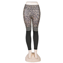 Carica l&#39;immagine nel visualizzatore di Gallery, Leopard-print skinny sports leggings
