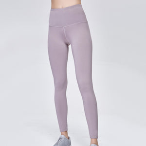 Solid color fitness pants