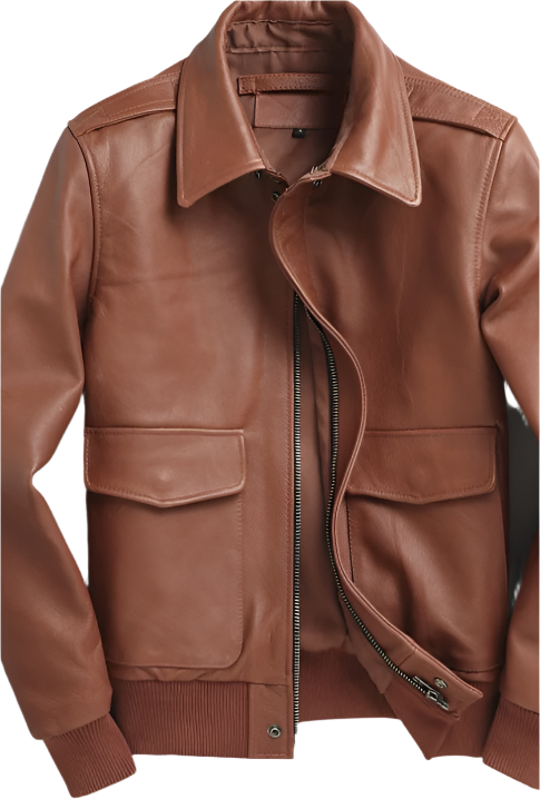 Blouson Biker Homme Noir Brando En Cuir Premium