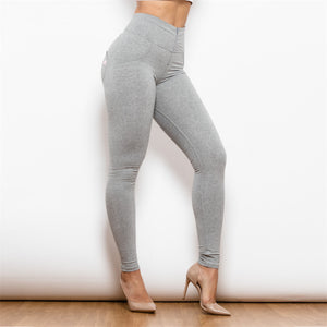 shascullfites melody high waist gray leggings push up shaping leggings hip lifting peach lift leggings