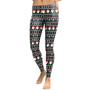 Christmas leggings women