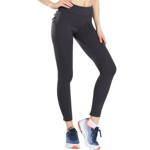 Autumn and winter new women's sports running trousers high waist pleated breathable tight high waist yoga pants