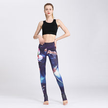 Afbeelding in Gallery-weergave laden, Women Sexy Yoga Pants Printed Dry Fit Sport Pants Elastic Fitness Gym Pants Workout Running Tight Sport Leggings Female Trousers
