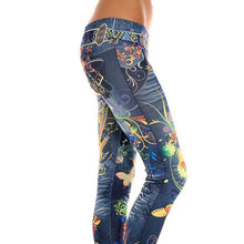 Laden Sie das Bild in den Galerie-Viewer, Denim Printed Leggings
