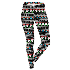 Christmas leggings women