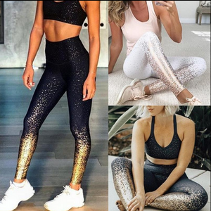 2021 new Women High Waist Fitness Leggings Scrunch Trousers