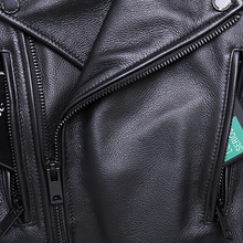 Indlæs billede til gallerivisning Premium Leather Fashion Jacket
