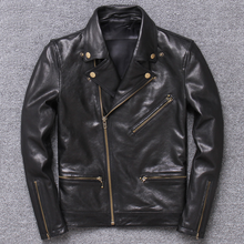 Load image into Gallery viewer, Men&#39;s Genuine Sheep Leather Jacket
