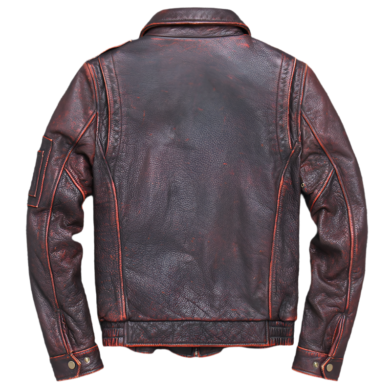 Men's Genuine Leather Jacket