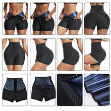 Carica l&#39;immagine nel visualizzatore di Gallery, Slimming Pants Waist Trainer Shapewear Tummy Hot Thermo Sweat Leggings Fitness Workout Sweat Sauna Pants Body Shaper
