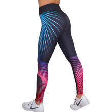 Carica l&#39;immagine nel visualizzatore di Gallery, Printed European And American Fitness Hip Lifting Yoga Pants
