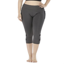 Last inn bildet i Galleri-visningsprogrammet, Women&#39;s plus size sports cutout leggings
