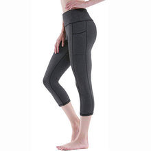 Load image into Gallery viewer, Solid color yoga pants for women with pockets
