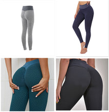 Cargar imagen en el visor de la galería, Plaid Leggings Fitness Yoga Pants For Women
