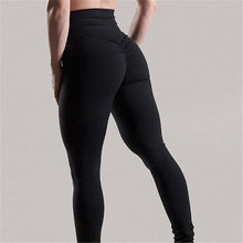 Load image into Gallery viewer, Solid Color High-elastic Quick-dry Pants Women&#39;s Cropped Leggings
