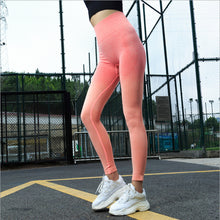 Cargar imagen en el visor de la galería, Peach hip speed pants running fitness yoga stretch breathable hip tight pants
