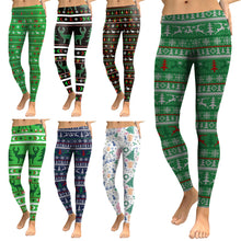 Last inn bildet i Galleri-visningsprogrammet, Christmas leggings women
