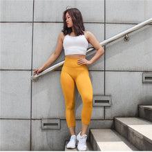 Load image into Gallery viewer, Net red explosion models Europe and the United States Yoga pants women high waist hips sports pants fitness casual pants running gymnastics pants wholesale
