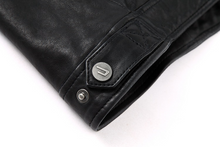 Indlæs billede til gallerivisning Men&#39;s Genuine Goatskin Leather Jacket
