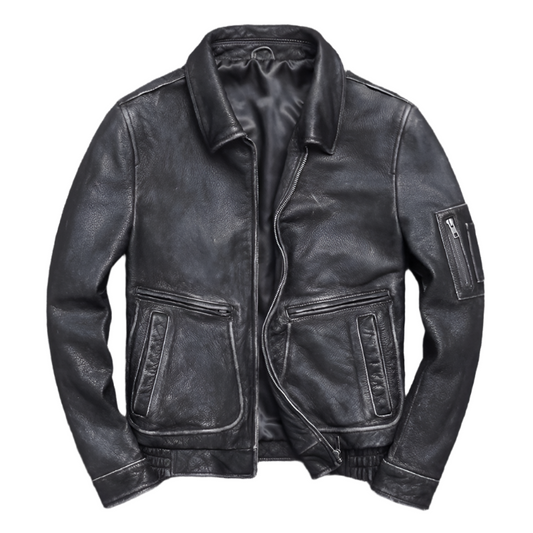Men's Genuine Leather Jacket