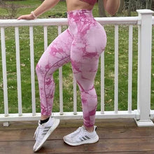 Load image into Gallery viewer, Tie Dye Leggings Women Fitness Yoga Pants
