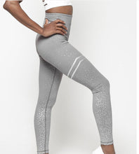 Last inn bildet i Galleri-visningsprogrammet, Hot Stamping Yoga Pants High Waist Stretch Fitness Hips Slim Leggings
