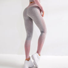 Indlæs billede til gallerivisning Gym High Waist Leggings Women Knitted Workout Running Yoga Pants
