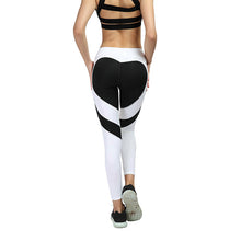 Lataa kuva Galleria-katseluun, Love Butt Heart Stitching Yoga Leggings Hip Raise High Waist Leggings For Women
