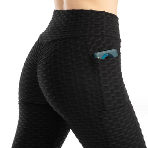 Women's High Stretch Hip-lifting Slim-fit Sweat-absorbent Leggings