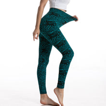 Carica l&#39;immagine nel visualizzatore di Gallery, Gym High Waist Leopard Print Leggings
