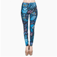 Last inn bildet i Galleri-visningsprogrammet, Printed thin pencil feet pants stretch big ladies yoga pants leggings
