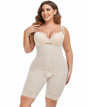 Laden Sie das Bild in den Galerie-Viewer, Large Size Corset Girdle Belt Postpartum Shaping Belly Belt Europe And The United States Female One-piece Shapewear
