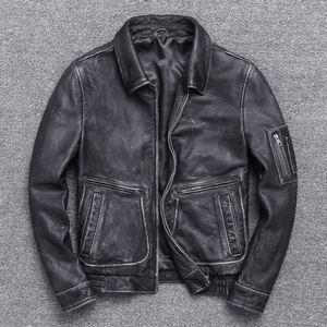 Men's Genuine Leather Jacket