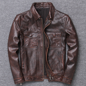 Men's Genuine Leather Jacket