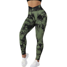 Lataa kuva Galleria-katseluun, Seamless Tie Dye Leggings Women Yoga Pants
