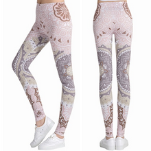 Last inn bildet i Galleri-visningsprogrammet, Printed thin pencil feet pants stretch big ladies yoga pants leggings
