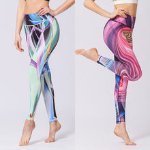 Laden Sie das Bild in den Galerie-Viewer, Printed sports leggings
