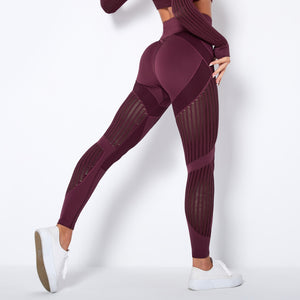 High waist hip lift yoga pants