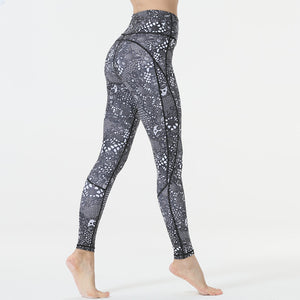 Printed yoga pants