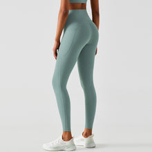 Cargar imagen en el visor de la galería, High Waisted Yoga Pants For Women With Naked Butt Lift Peach Running Tight Exercise
