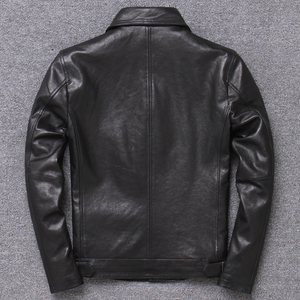 Men's Genuine Sheep Leather Jacket