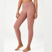 Load image into Gallery viewer, Nude Fitness Peach Hip Yoga Pants
