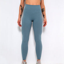 Last inn bildet i Galleri-visningsprogrammet, Ribbed Yoga Pants High Waist Gym Leggings Sport Women
