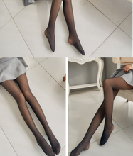 Laden Sie das Bild in den Galerie-Viewer, Adjustable Maternity Leggings Maternity Pantyhose Tights Silk Stockings
