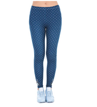 Last inn bildet i Galleri-visningsprogrammet, Printed thin pencil feet pants stretch big ladies yoga pants leggings
