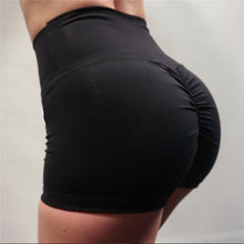 Lataa kuva Galleria-katseluun, Yoga Three-point Pleated Hip-lifting And Slimming Sports Leggings
