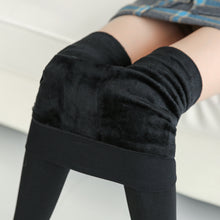 Cargar imagen en el visor de la galería, Fashionable Warm Fur Leggings Winter Body Legs Keep Warm
