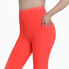 Lataa kuva Galleria-katseluun, Fitness Yoga Pants Women Leggings With Pocket Running Sports
