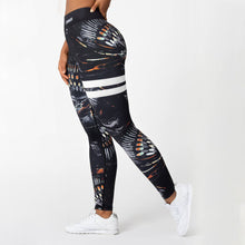 Carica l&#39;immagine nel visualizzatore di Gallery, Printed Yoga Pants Hip-up High Waist Leggings Sports Yoga Pants
